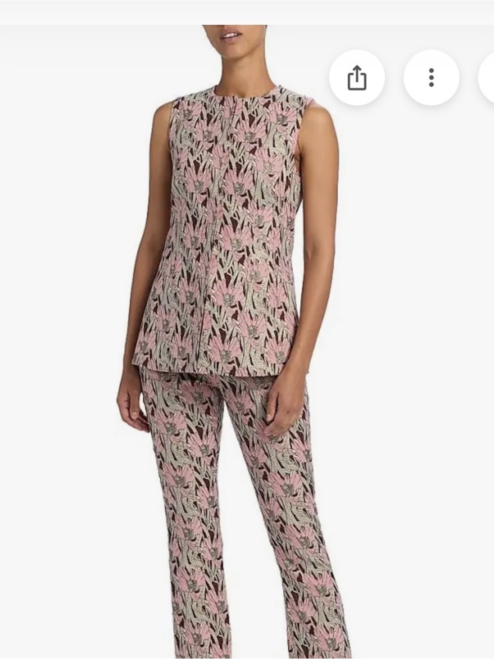 Veronica Beard Jessup floral vest size 4 new with tags